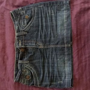 Mini jean skirt. Urban heritage size 7